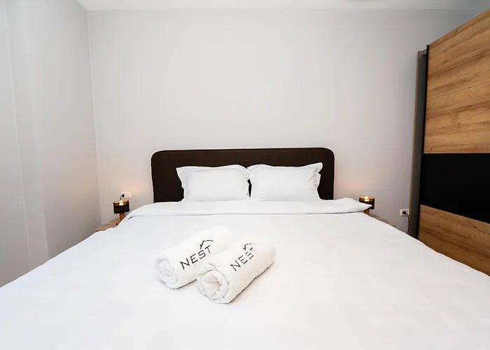 Апартаменты The Blue Nest - 4br, Marine & Nature Magic View Дуррес
